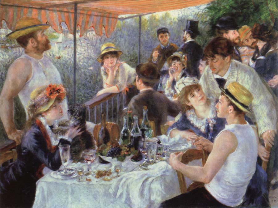 luncheon of the boating party